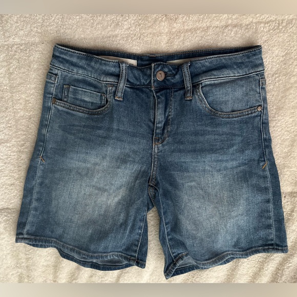 Pilcro and the Letterpress Pants - Pilcro and the Letterpress “Stet” Roll Up Shorts | Light Blue Denim | Sz:27